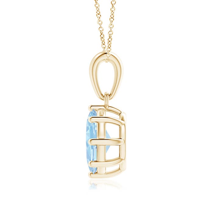 AAA - Aquamarine / 1 CT / 14 KT Yellow Gold