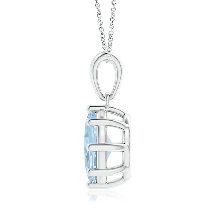 A - Aquamarine / 1.5 CT / 14 KT White Gold