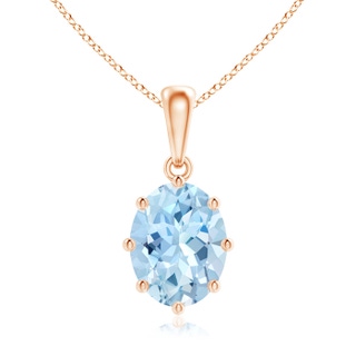 Oval AAA Aquamarine