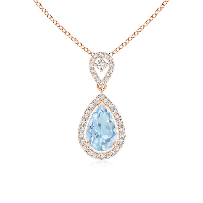 AA - Aquamarine / 1.37 CT / 14 KT Rose Gold