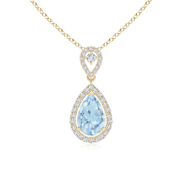 AA - Aquamarine / 1.37 CT / 14 KT Yellow Gold