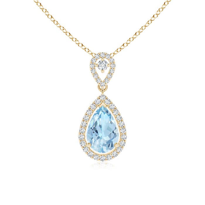 AAA - Aquamarine / 1.37 CT / 14 KT Yellow Gold