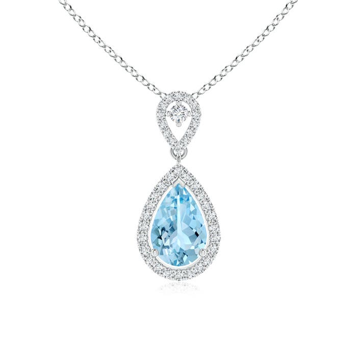 AAAA - Aquamarine / 1.37 CT / 14 KT White Gold