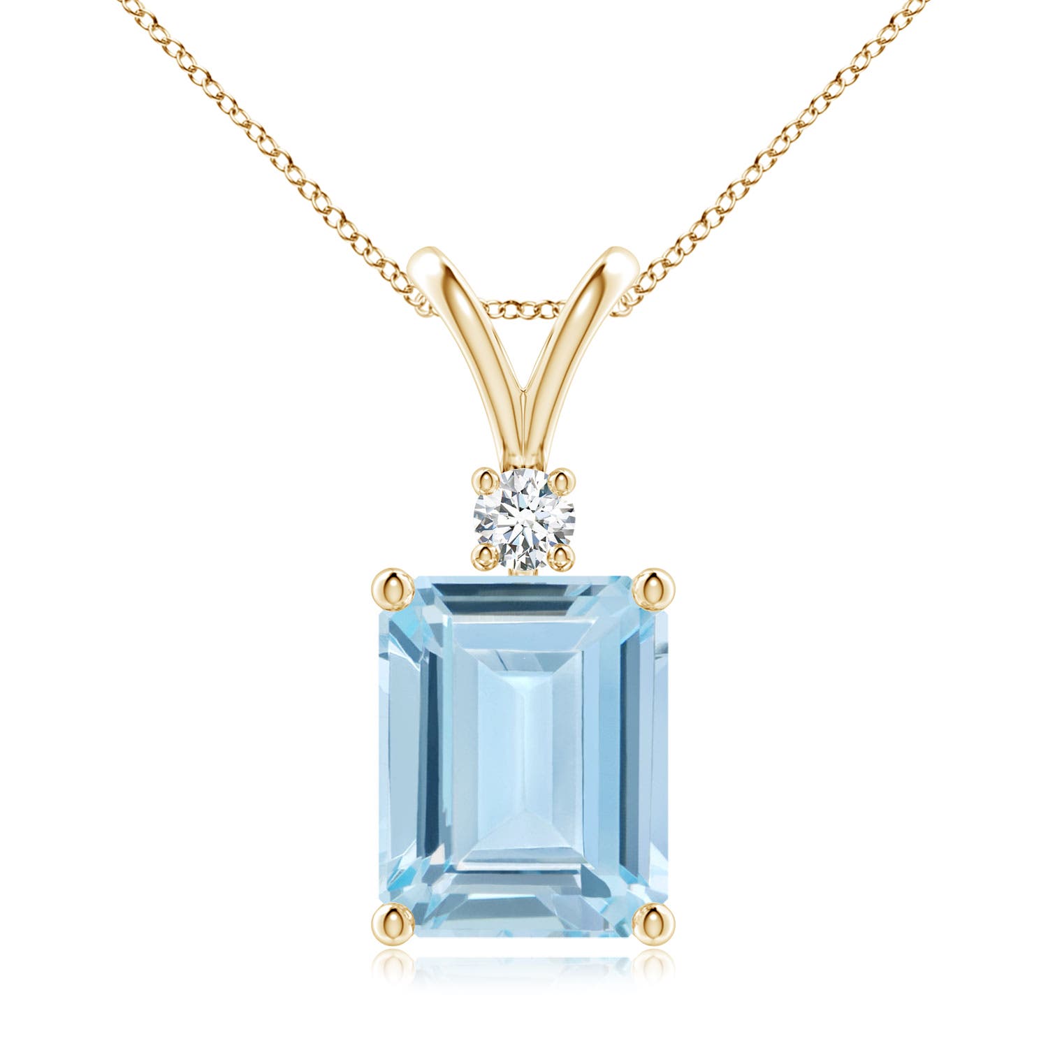 AA - Aquamarine / 3.11 CT / 14 KT Yellow Gold