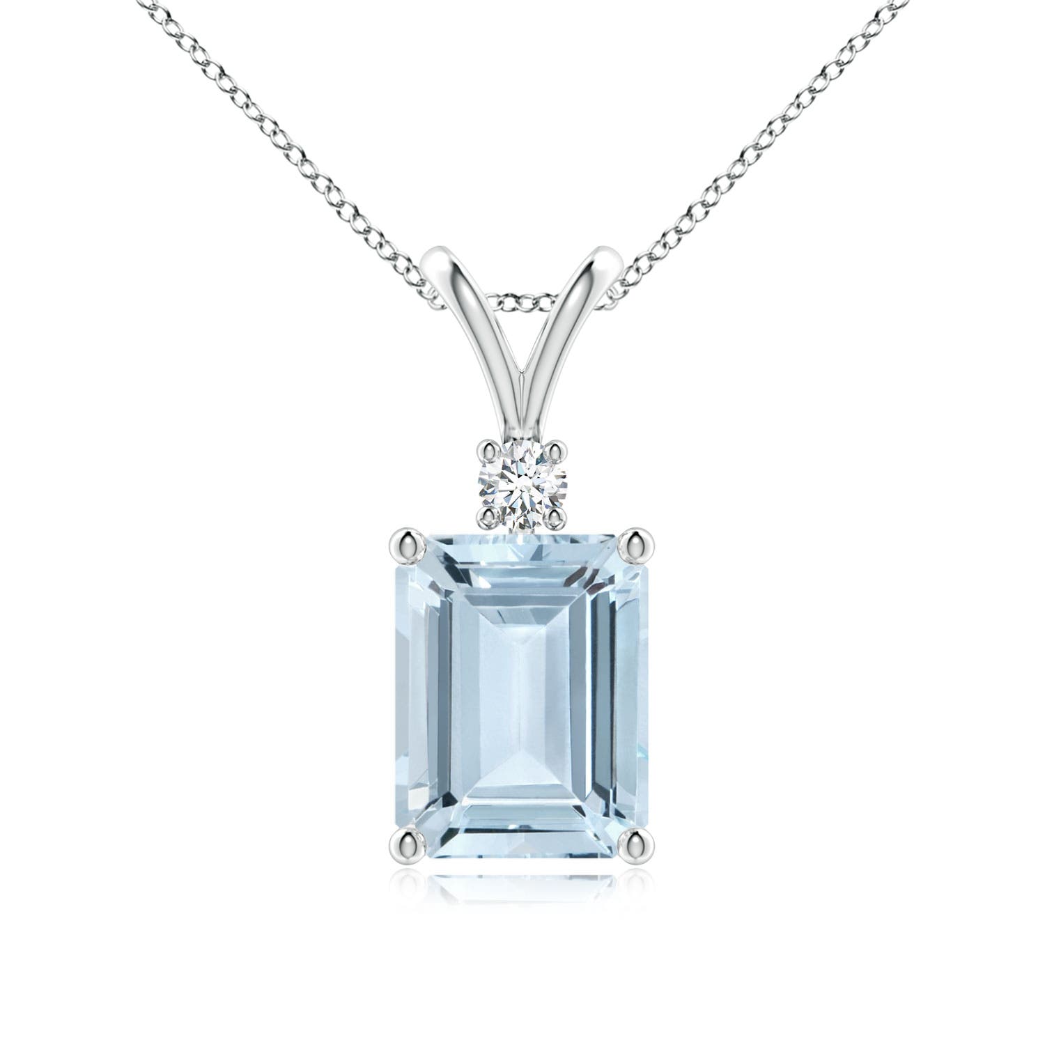 A - Aquamarine / 2.07 CT / 14 KT White Gold