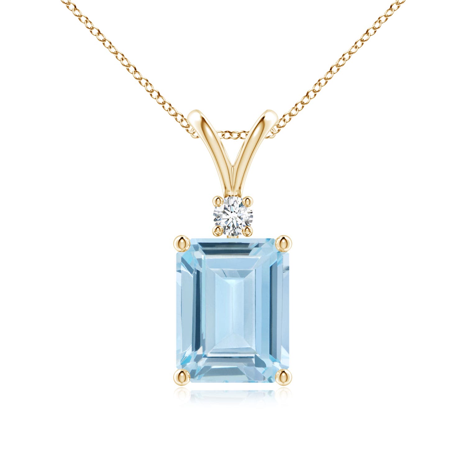 AA - Aquamarine / 2.07 CT / 14 KT Yellow Gold