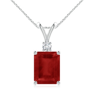 Emerald Cut AA Ruby