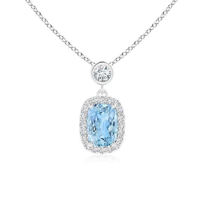 AAAA - Aquamarine / 1.12 CT / 14 KT White Gold