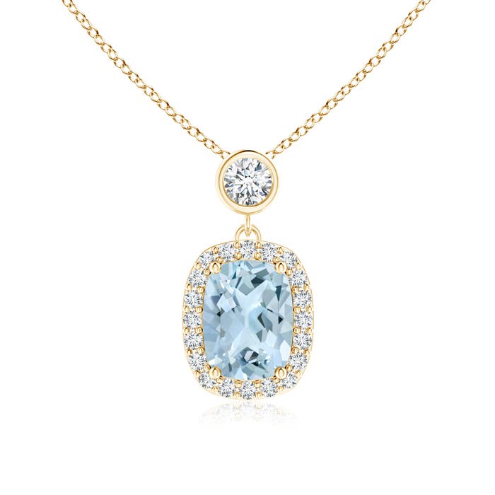 AA - Aquamarine / 1.51 CT / 14 KT Yellow Gold