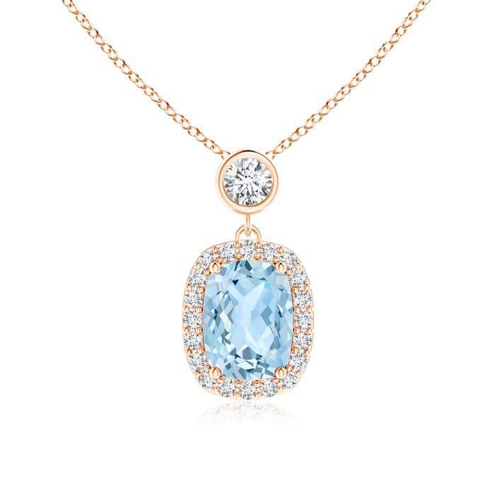 AAA - Aquamarine / 1.51 CT / 14 KT Rose Gold