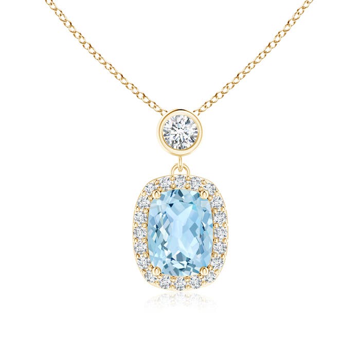 AAA - Aquamarine / 1.51 CT / 14 KT Yellow Gold