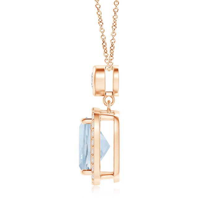 A - Aquamarine / 2.22 CT / 14 KT Rose Gold