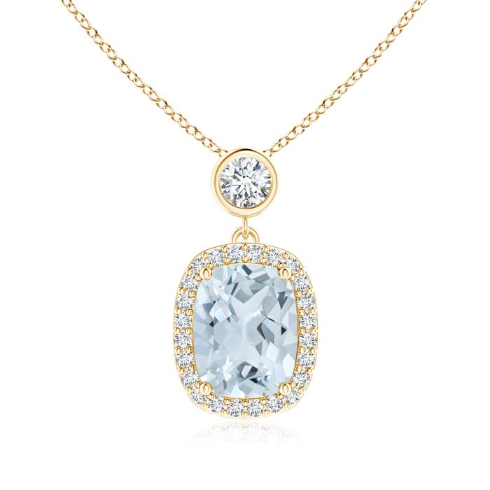 A - Aquamarine / 2.22 CT / 14 KT Yellow Gold