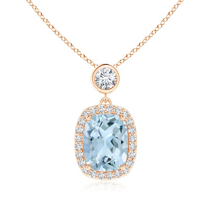 AA - Aquamarine / 2.22 CT / 14 KT Rose Gold