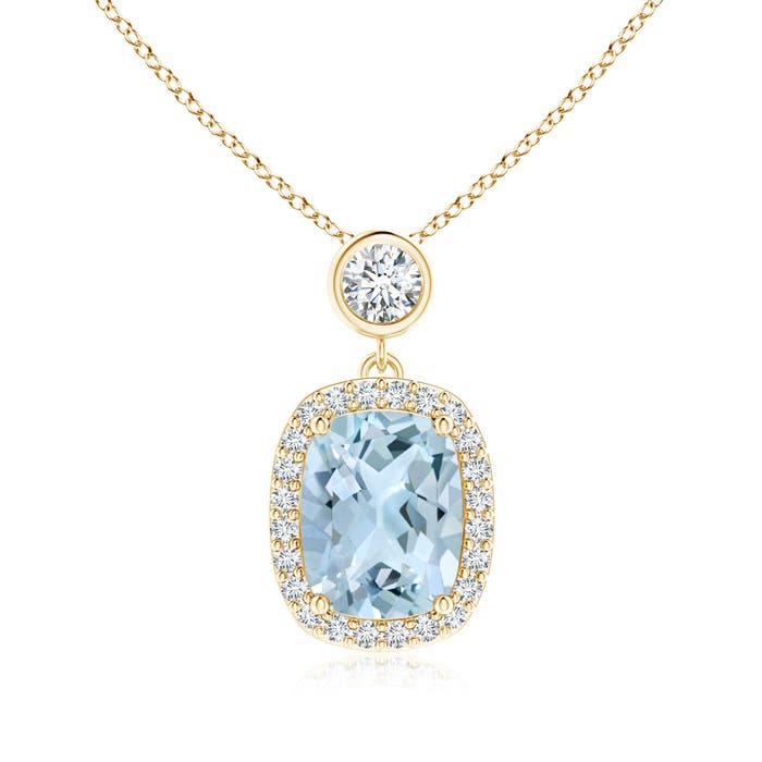 AA - Aquamarine / 2.22 CT / 14 KT Yellow Gold