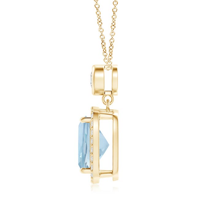 AA - Aquamarine / 2.22 CT / 14 KT Yellow Gold