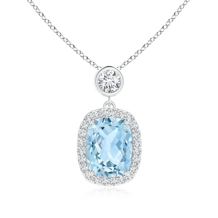 AAA - Aquamarine / 2.22 CT / 14 KT White Gold