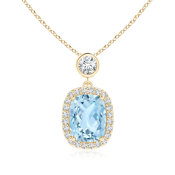 AAA - Aquamarine / 2.22 CT / 14 KT Yellow Gold