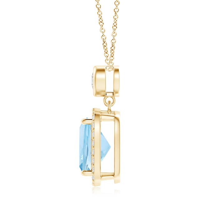 AAA - Aquamarine / 2.22 CT / 14 KT Yellow Gold