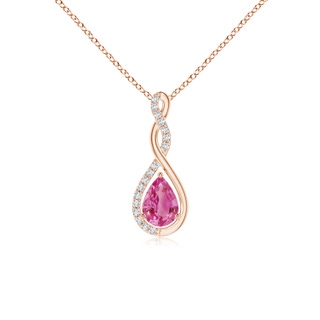 Pear AAA Pink Sapphire