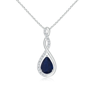 Pear A Blue Sapphire