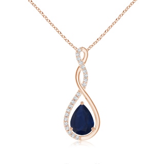 Pear A Blue Sapphire
