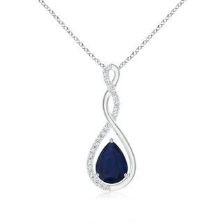 Pear A Blue Sapphire