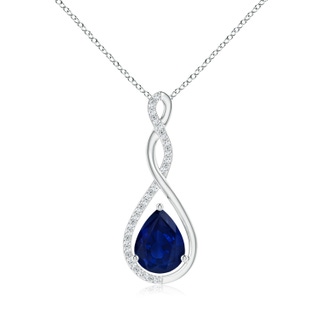 Pear AA Blue Sapphire
