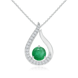 Round A Emerald