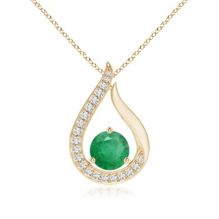 Round A Emerald