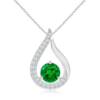 Round AAAA Emerald