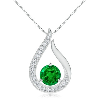 Round AAAA Emerald