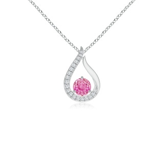 Round AA Pink Sapphire