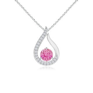 Round AA Pink Sapphire