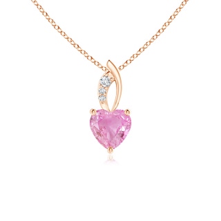 Heart A Pink Sapphire