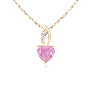 Heart A Pink Sapphire