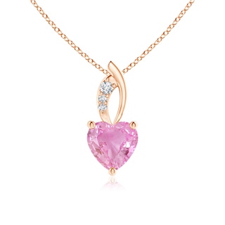 Heart A Pink Sapphire