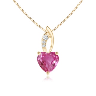 Heart AAAA Pink Sapphire