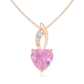 Heart A Pink Sapphire
