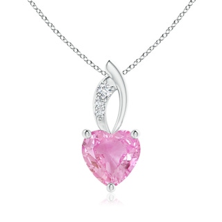 Heart A Pink Sapphire