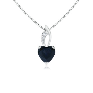 Heart A Blue Sapphire