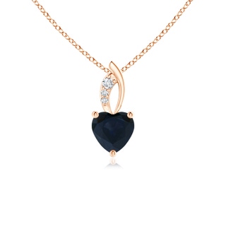 Heart A Blue Sapphire
