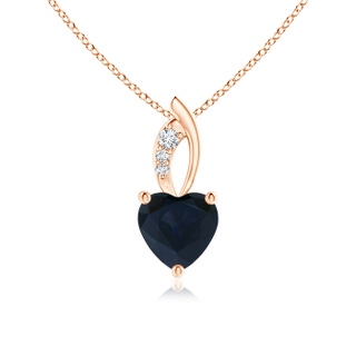 Heart A Blue Sapphire