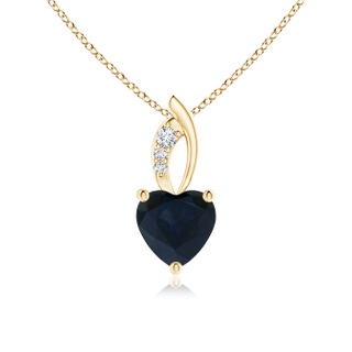 Heart A Blue Sapphire
