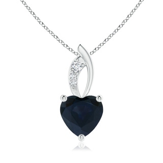 Heart A Blue Sapphire
