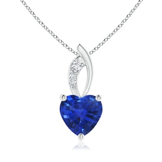 Heart AAA Blue Sapphire