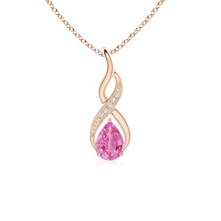 Pear AA Pink Sapphire