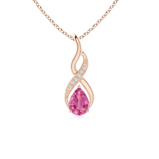 Pear AAA Pink Sapphire