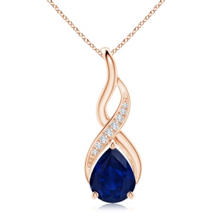 Pear AA Blue Sapphire