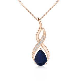Pear A Blue Sapphire
